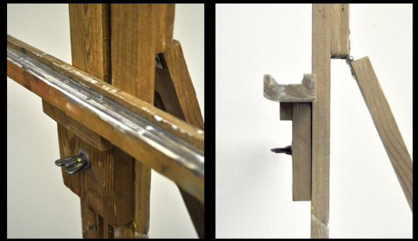 single-mast easel details 3 e